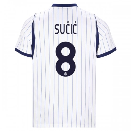Maillot de Foot Inter Milan Sucic 8 Exterieur 2026-27 Maillot de Foot Inter Milan Sucic 8 Exterieur 2026-27